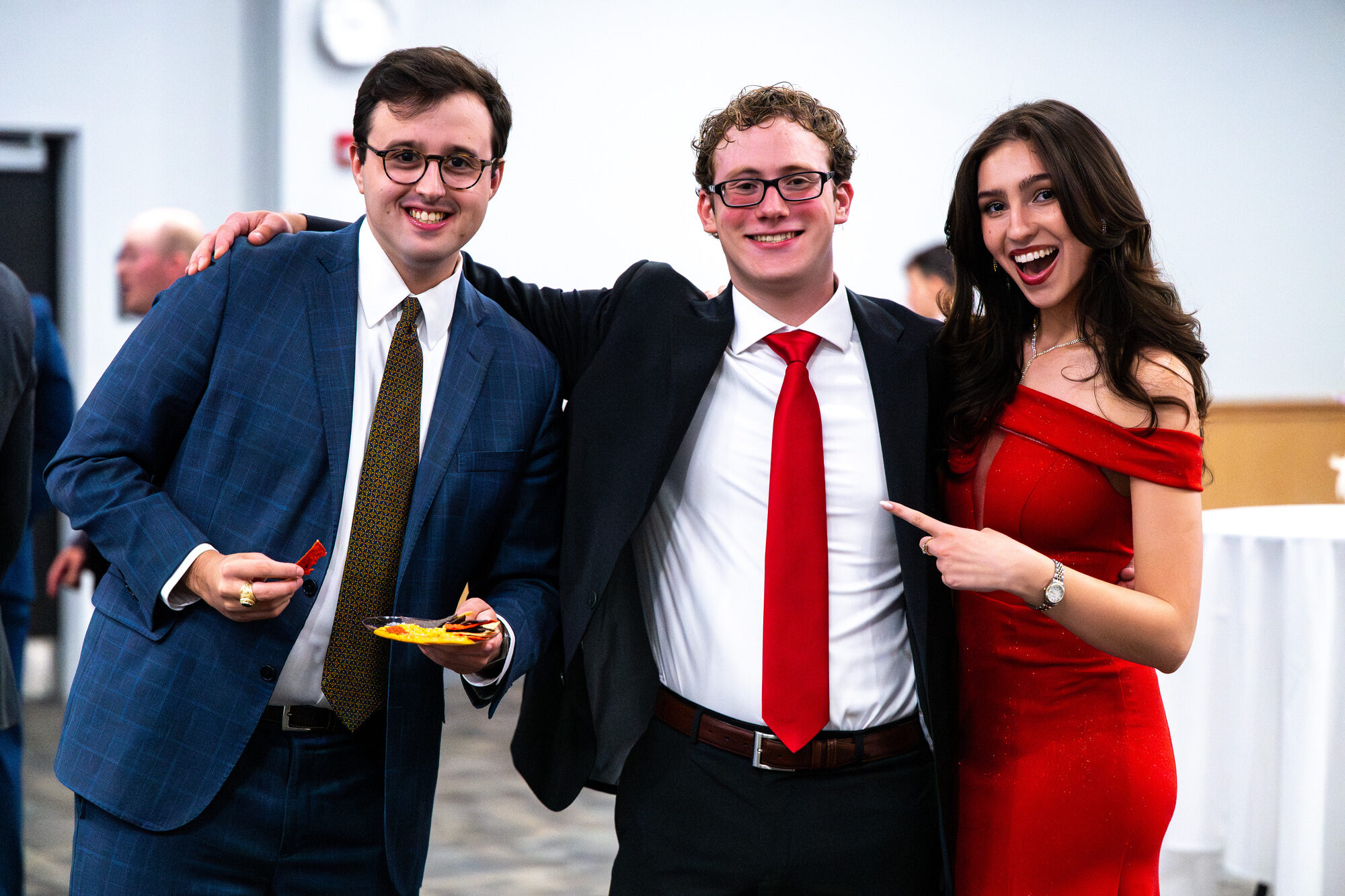Jacob Citron with Michael Whatley and Orion Musial